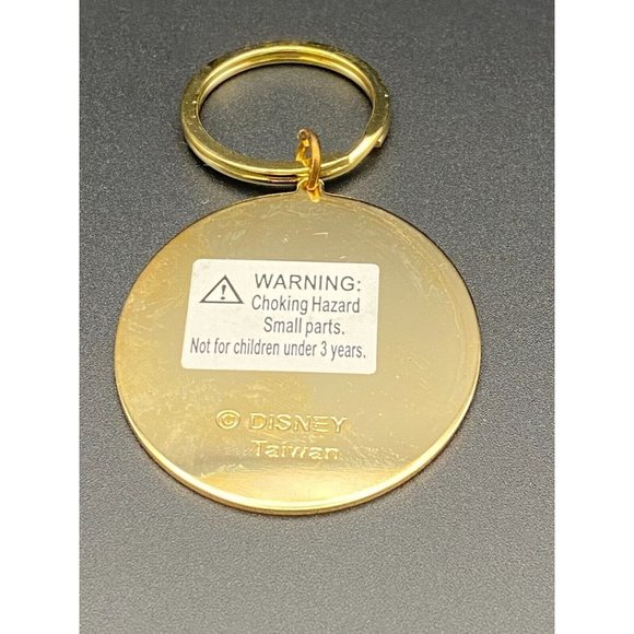 Disneyland Resort 50th Anniversary Keychain Cinderella Castle New Gold Tone  - Picture 2 of 4
